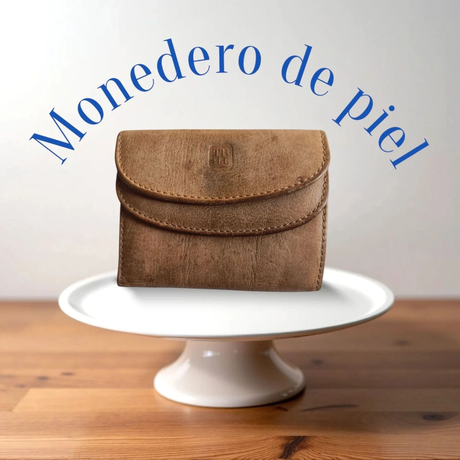 Monedero de piel